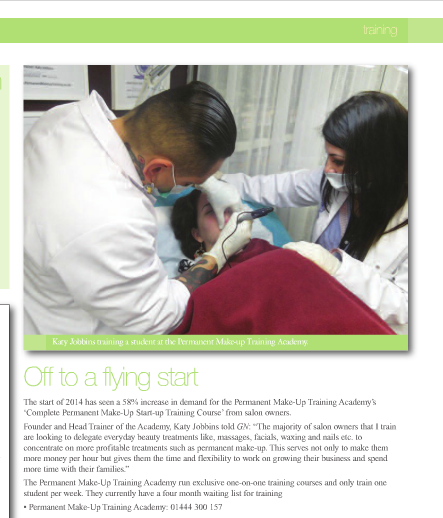 Rise in Salon Owners Taking Permanent Makeup Courses Guild News March 2014