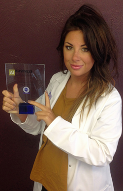 Katy Jobbins Wins Business Excellence Award 2015