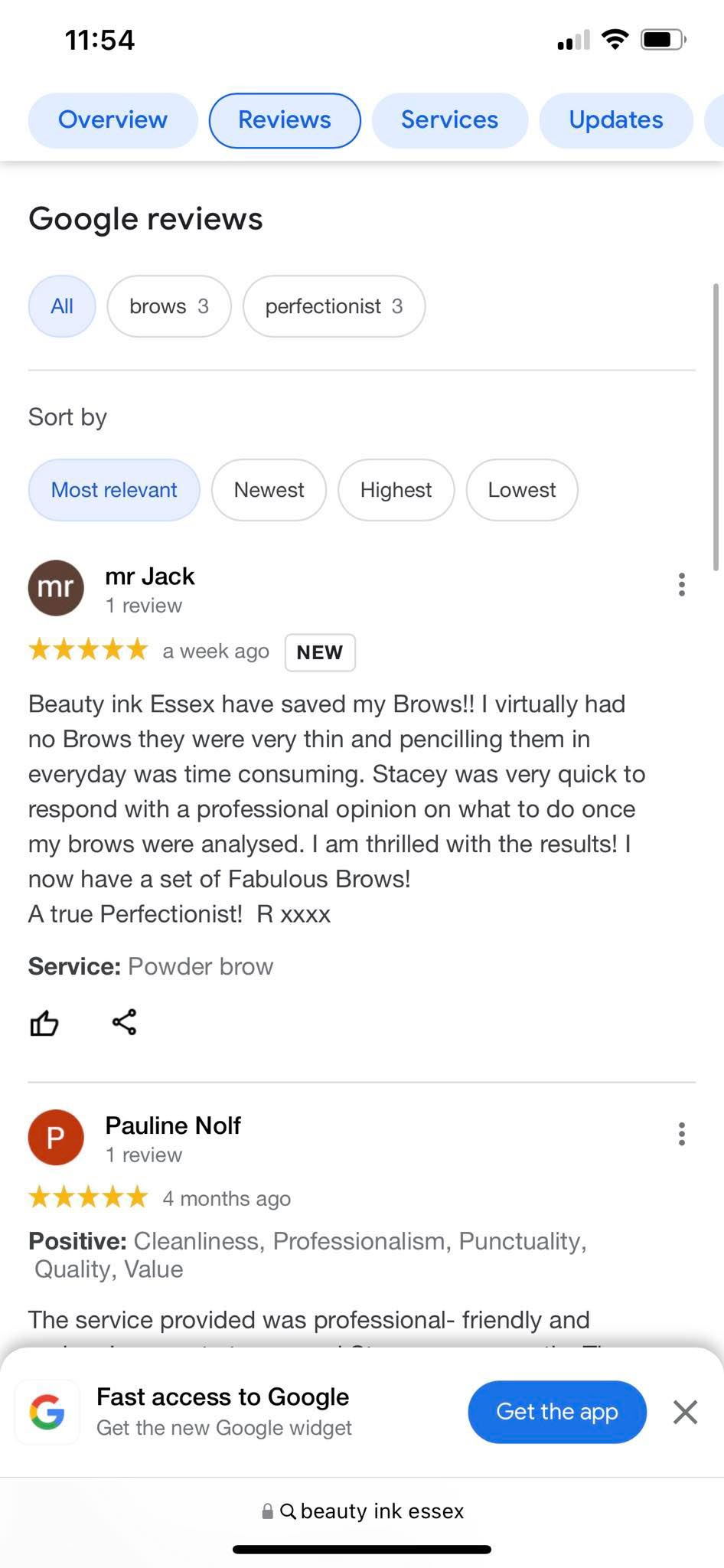 Stacey client reviews 3