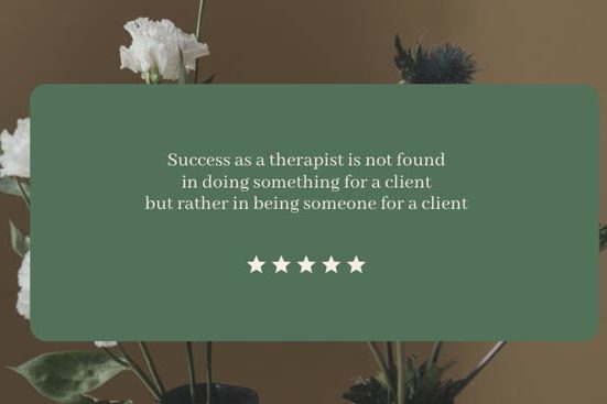 Being Someone for a Client Quote