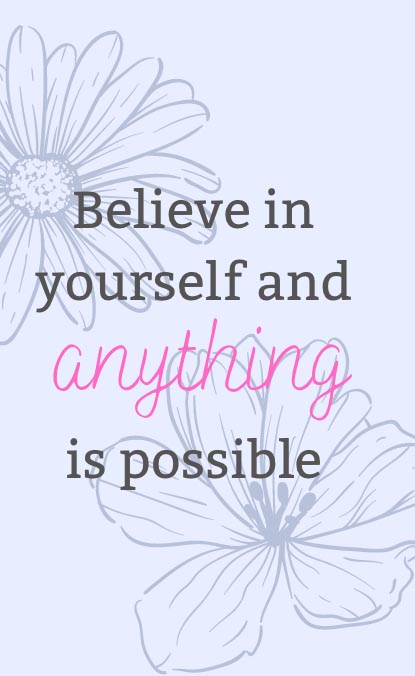 Believe In Yourself quote