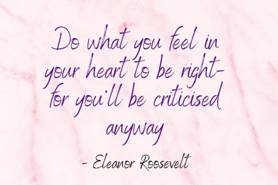Eleanor Roosevelt quote