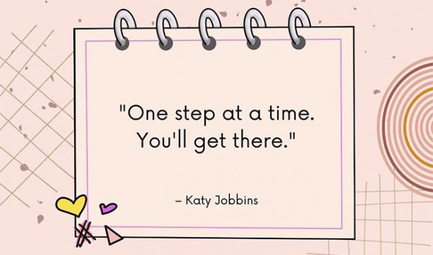 One Step At a Time Quote