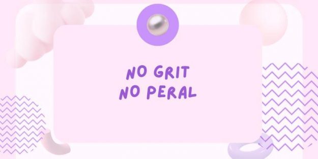 No Grit No Pearl Quote No Grit No Pearl Quote