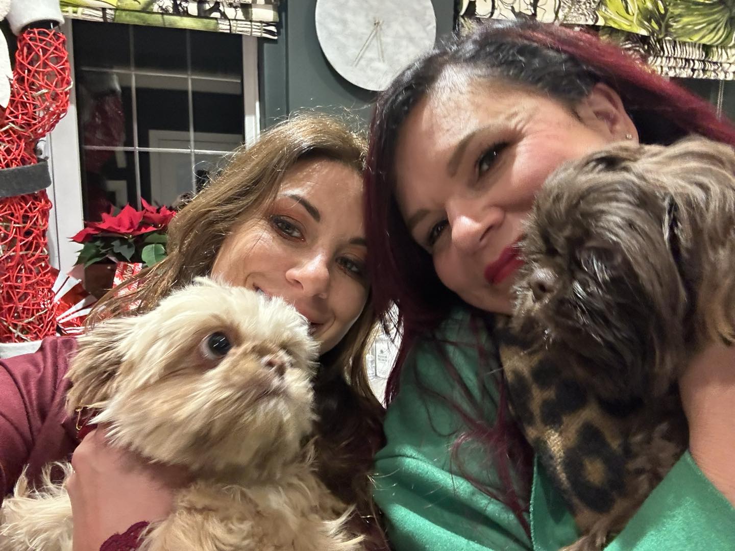 Nadine with Katy Jobbins & her dogs