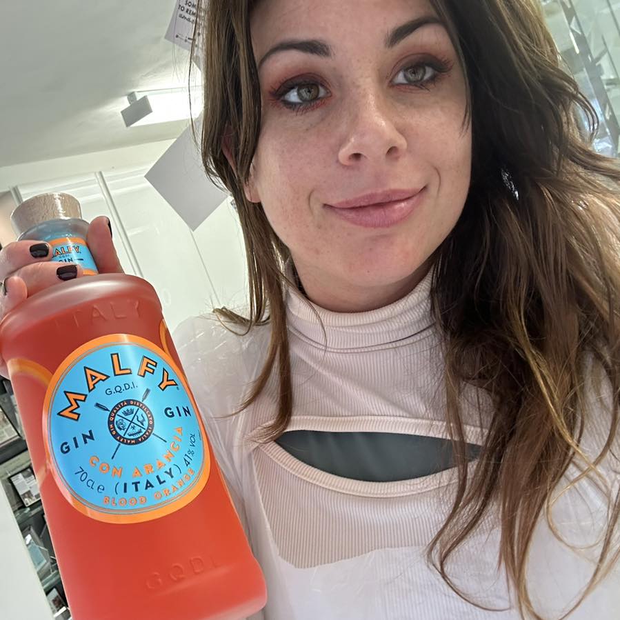 Emma's gift of Gin to Katy