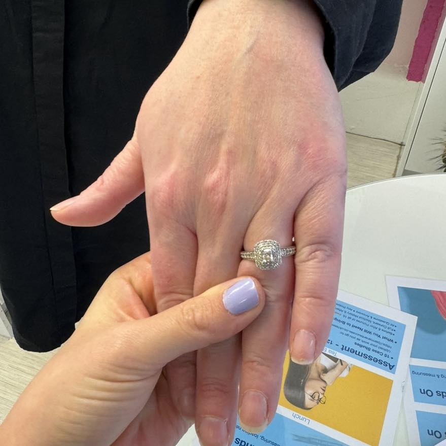 Susan's engagement ring